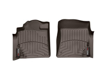 Cargar imagen en el visor de la galería, WeatherTech 08-15 Lexus LX570 Front FloorLiners - Cocoa