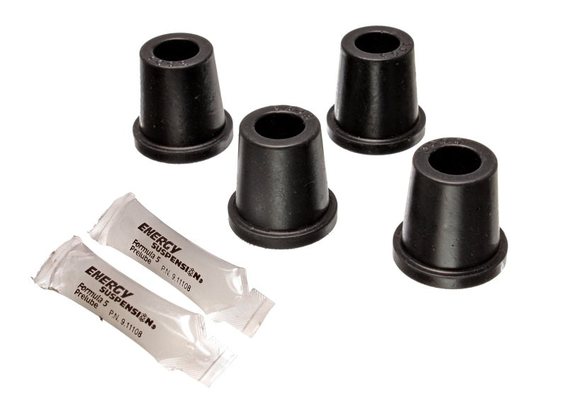 Energy Suspensión 87-96 Mitsubishi 2WD PU / 79-93 Dodge D-50 PU Juego de bujes de brazo de control delantero negro