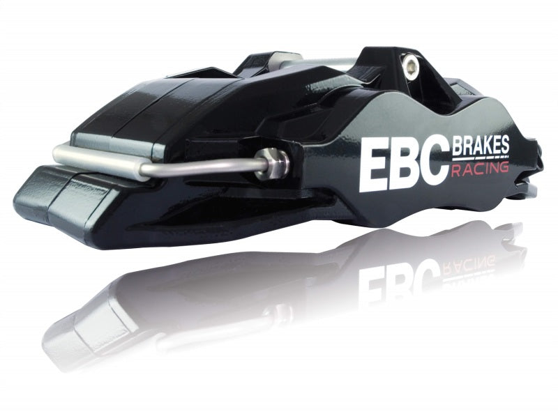 EBC Racing 2014+ Audi S1 ​​(8X) Pinza negra Apollo-4 delantera izquierda