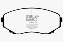 Cargar imagen en el visor de la galería, EBC 00-02 Mazda MPV 2.5 Ultimax2 Front Brake Pads