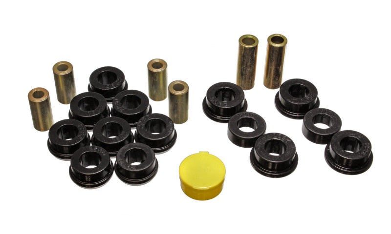Energy Suspensión 94-97 Honda Accord/Odyssey Juego de bujes de brazo de control delantero negro