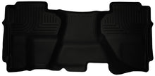 Cargar imagen en el visor de la galería, Husky Liners 07-13 Chevrolet Silverado 1500 Ext Cab WeatherBeater Revestimientos de piso para segundo asiento negro