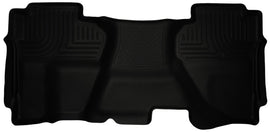 Husky Liners 07-13 Chevrolet Silverado 1500 Ext Cab WeatherBeater Revestimientos de piso para segundo asiento negro