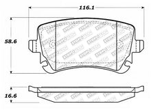 Cargar imagen en el visor de la galería, StopTech Street Select 91-19 Audi A6/A8 Rear Brake Pads