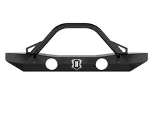 Cargar imagen en el visor de la galería, ICON 07-18 Jeep Wrangler JK Pro Series Parachoques delantero de ancho medio con barra/pestañas