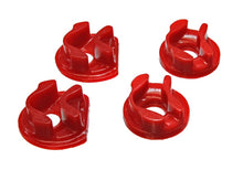 Cargar imagen en el visor de la galería, Energy Suspensión 01-05 Honda Civic/CRX Insertos de montaje de motor rojo (transmisión manual) (2 Torque Moun