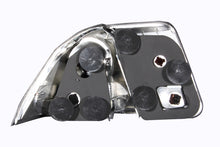 Cargar imagen en el visor de la galería, ANZO 2001-2004 Honda Civic luces traseras negras