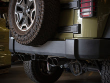Cargar imagen en el visor de la galería, Escape aFe Vulcan Series 2.5in 304SS Cat-Back 07-18 Jeep Wrangler (JK) V6-3.6/3.8L con puntas negras