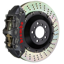 Cargar imagen en el visor de la galería, Brembo 2023 Volkswagen Tiguan R (Mk2) Delantero GTS BBK 6 pistones 405x34 Rotores de 2 piezas perforados - Negro H