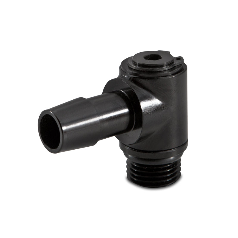 Mishimoto Banjo giratorio de 90 grados M16x1.5 1/2 pulg. Accesorio de púas