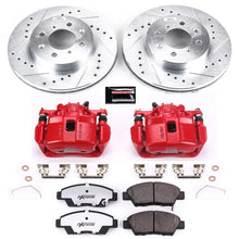Load image into Gallery viewer, Power Stop 09-14 Honda Fit Front Z26 Street Warrior Brake Kit w/Calipers