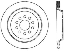 Cargar imagen en el visor de la galería, StopTech 04-09 Audi S4 Rear Right Drilled Rotor