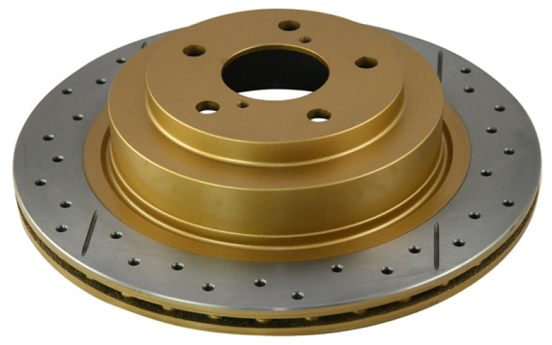 DBA 02-05 Chevrolet Silverado/GMC Sierra Rotor delantero unidireccional perforado en cruz/ranurado