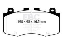 Cargar imagen en el visor de la galería, EBC 2018+ Jeep Grand Cherokee Trackhawk Pastillas de freno delanteras Yellowstuff