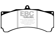 Cargar imagen en el visor de la galería, Pastillas de freno de cerámica EBC Brakes Redstuff