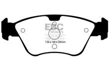 Cargar imagen en el visor de la galería, EBC 03-08 Chrysler Crossfire 3.2 Ultimax2 Front Brake Pads