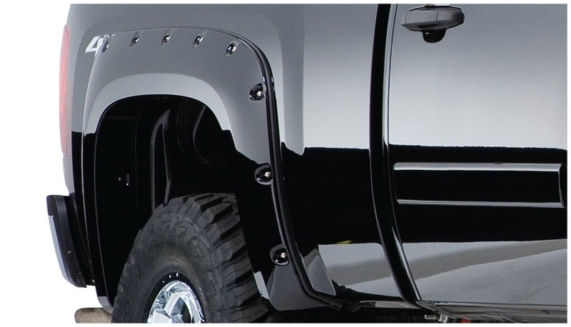 Bushwacker 93-11 Ford Ranger Styleside Recorte Estilo Bengalas 2 piezas 72.0/84.0 pulgadas Cama - Negro