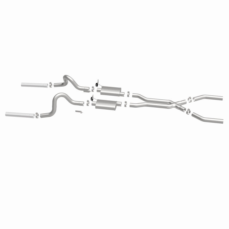 Sistema MagnaFlow C/B 64.5-66 Ford Mustang 3 pulgadas