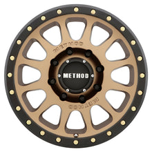Cargar imagen en el visor de la galería, Method MR305 NV HD 18x9 +18mm Offset 8x180 130.81mm CB Method Bronze/Black Street Loc Wheel