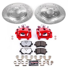 Load image into Gallery viewer, Power Stop 05-09 Audi A4 Rear Z26 Street Warrior Brake Kit w/Calipers