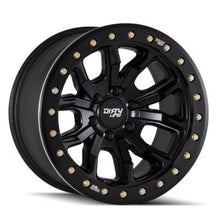 Cargar imagen en el visor de la galería, Dirty Life 9303 DT-1 17x9 / 6x139.7 BP / -12mm Offset / 106mm Hub Rueda negra mate - Beadlock