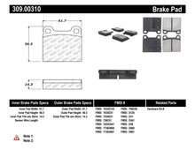 Load image into Gallery viewer, StopTech Performance 98-04 Volvo C70/98-00 V70 Rear Brake Pads