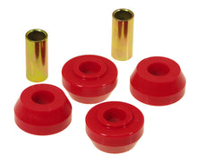 Cargar imagen en el visor de la galería, Prothane Dodge B &amp; E Body Front Strut Rod Bushings - Red