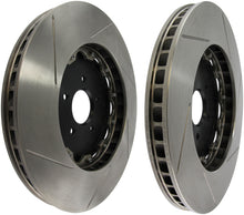 Cargar imagen en el visor de la galería, StopTech 09-11 Nissan GT-R Front Slotted Bare Iron 380x34mm Aero-Rotor Kit Pair