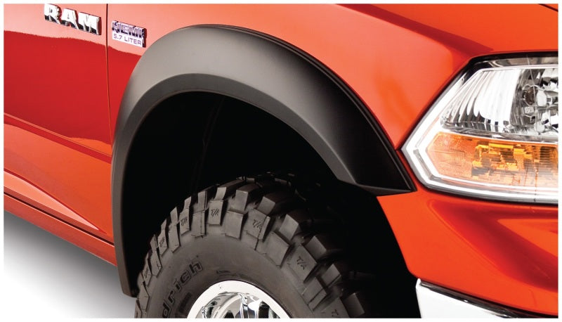 Bushwacker 94-01 Dodge Ram 1500 Fleetside Extend-A-Fender estilo bengalas 4 piezas 78.0/96.0 pulgadas cama - negro