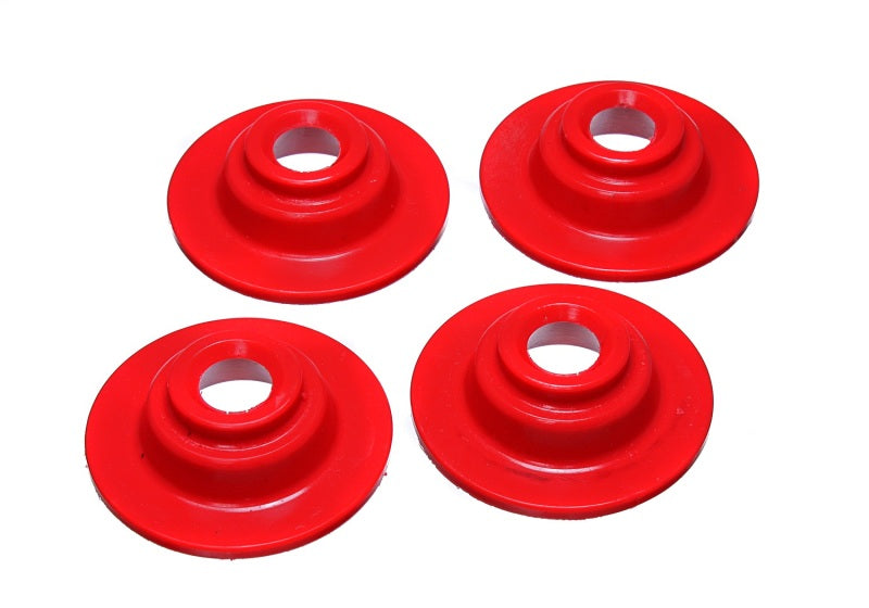 Energy Suspensión 06-14 VW GTI / 05-15 VW Jetta (Base, Incl. Wagon) Juego de aisladores de resorte trasero rojo
