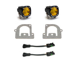Baja Designs 21+ Ford Bronco Sport S1 WC Kit de luces LED antiniebla de bolsillo - Ámbar