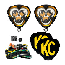 Cargar imagen en el visor de la galería, KC HiLiTES FLEX ERA 3 LED Light Spot Beam Pair Pack System