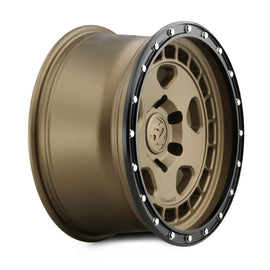 quince52 Turbomac HD 17x8.5 6x139.7 0mm ET 106.2mm Rueda de bronce con bloque de orificio central