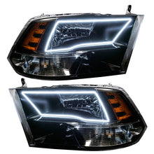 Cargar imagen en el visor de la galería, Oracle Lighting 09-18 RAM 1500 Sport Halo Headlights - Blk Housing w/BC1 Controller SEE WARRANTY