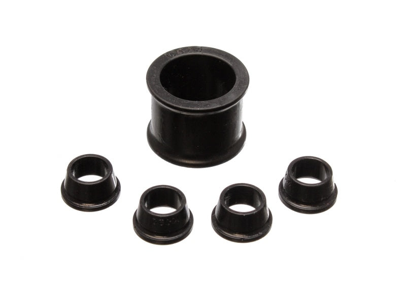 Energy Suspensión 88-91 Honda Civic/CRX Juego de bujes de cremallera de dirección asistida negra
