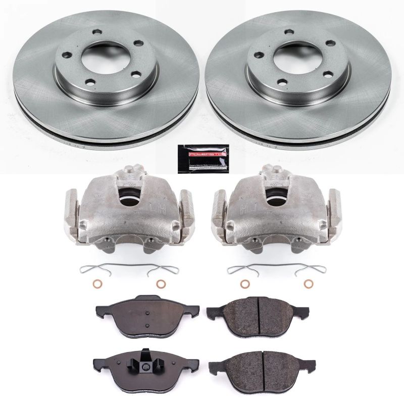 Power Stop 08-13 Mazda 3 Front Autospecialty Brake Kit w/Calipers