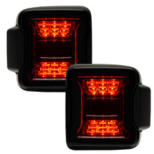 Cargar imagen en el visor de la galería, Oracle Jeep Wrangler JL Black Series LED Tail Lights SEE WARRANTY
