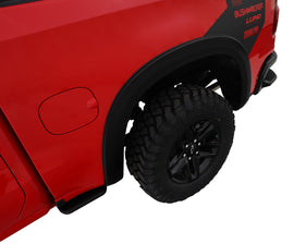 Bushwacker 15-19 Chevy Silverado 1500 OE estilo guardabarros 2 piezas traseras - negro