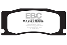 Cargar imagen en el visor de la galería, EBC 08-09 Jaguar XKR 4.2L Pastillas de freno delanteras sobrealimentadas Bluestuff