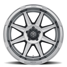 Cargar imagen en el visor de la galería, ICON Bandit 20x10 5x150 -24mm 4.5in BS 110.10mm Bore Gun Metal Wheel