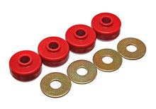 Cargar imagen en el visor de la galería, Energy Suspensión 84-96 Chevy Corvette Cojines de resorte rojos para juego de bujes de resorte de hoja trasera