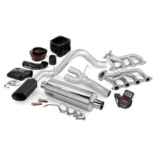 Cargar imagen en el visor de la galería, Banks Power 99-01 Chevy 4.8-5.3L Inj sin aire 1500-SCSB PowerPack Sys - SS Single Exh con punta negra