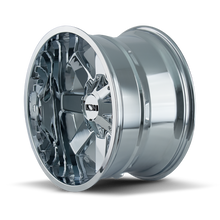 Cargar imagen en el visor de la galería, Rueda cromada ION tipo 141 17x9 / 5x127 BP / 18 mm de compensación / buje de 87 mm