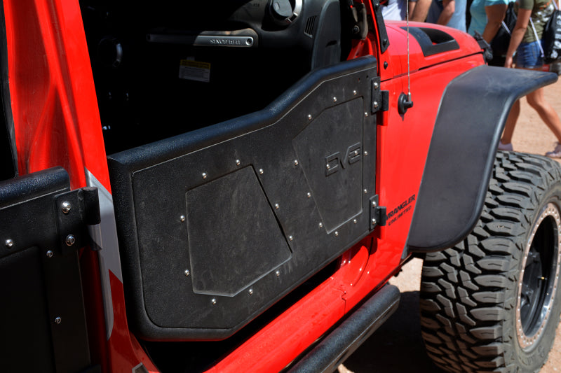 DV8 Offroad 07-18 Jeep Wrangler Jk Puertas de roca