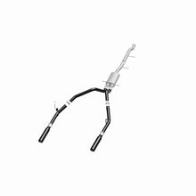 Cargar imagen en el visor de la galería, MagnaFlow SYS Cat-Back 3.5in Black Dual Split Rear Tips 10-13 Chevy Silverado / GMC Sierra 5.3L
