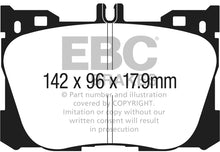 Cargar imagen en el visor de la galería, EBC 2017+ Mercedes-Benz E300 (W213) 2.0L Turbo Greenstuff Front Brake Pads