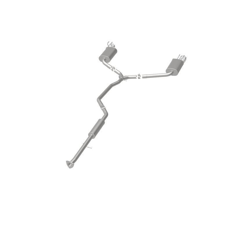 MagnaFlow Sys C/B 2015 Honda Accord 3.5L V6 2.5in SS Doble Parte Trasera Pulida Punta 4.5