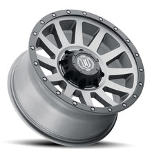 Cargar imagen en el visor de la galería, ICON Compression HD 18x9 8x6.5 12mm Offset 5.5in BS Titanium Wheel