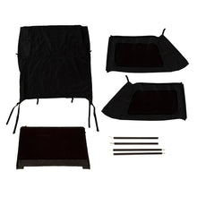 Cargar imagen en el visor de la galería, Rugged Ridge Montana Top Bowless Black Diamond 07-18 Jeep Wrangler JK 2-Dr