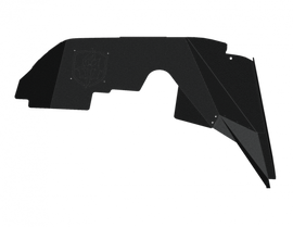 Road Armor 18-20 Jeep Wrangler JL Stealth Front Fender Liner Body Armor - Acero negro